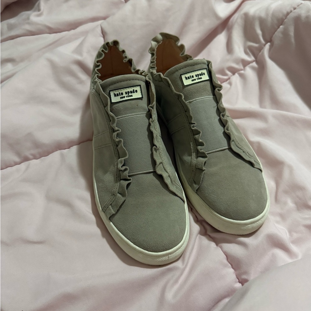 Kate Spade Ruffle Slip-On Sneakers